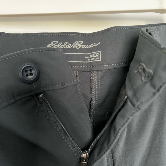 Men’s Eddie Bauer Slim Horizon Guide Chino pants 34x32 - Picture 3 of 5